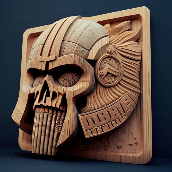 3D model Judge Dredd Dredd vsDeath game (STL)